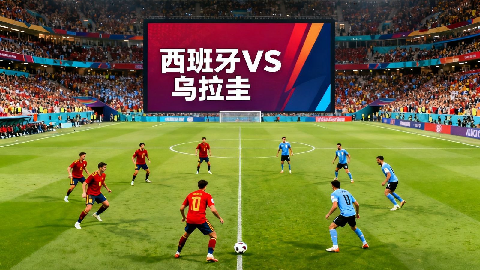 2026世界杯小组赛B组焦点战，西班牙对阵乌拉圭